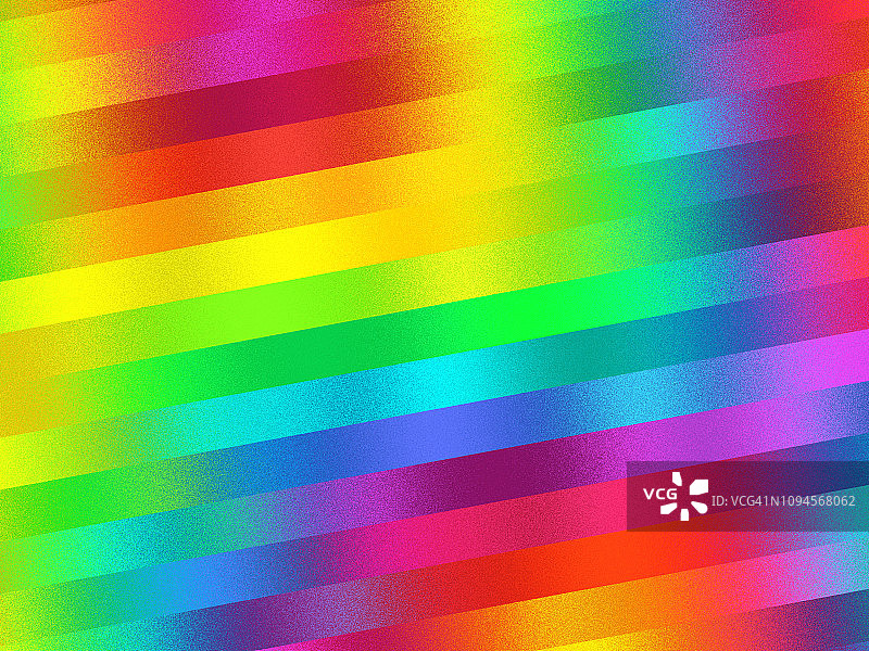 抽象彩虹波浪背景图片素材