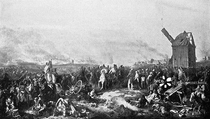 莱比锡附近的战役图片素材