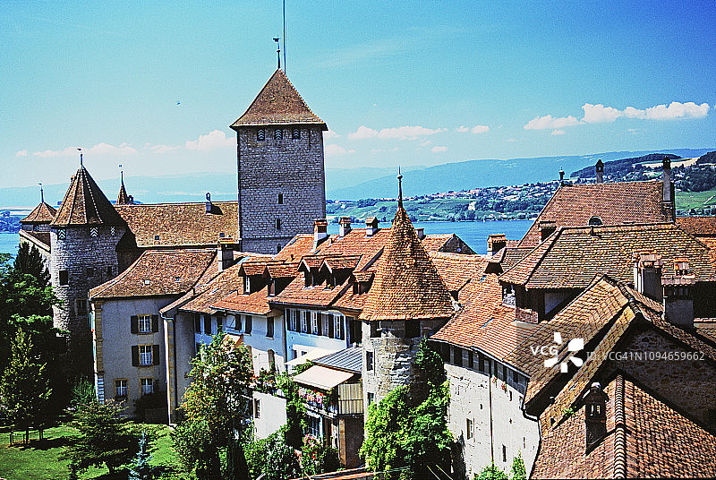 米伦周围的城墙图片素材