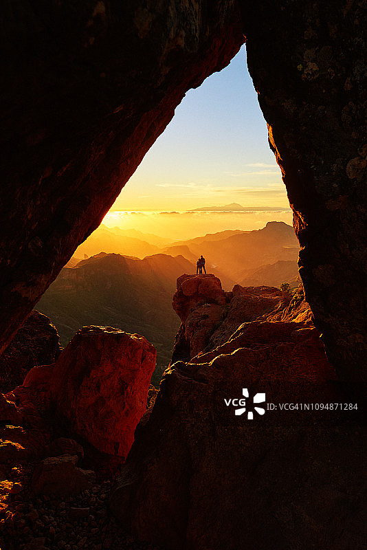 欣赏日落美景图片素材