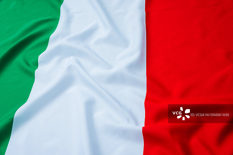 意大利国旗特写图片素材