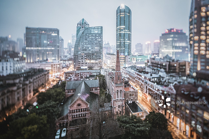 上海圣三一教堂图片素材