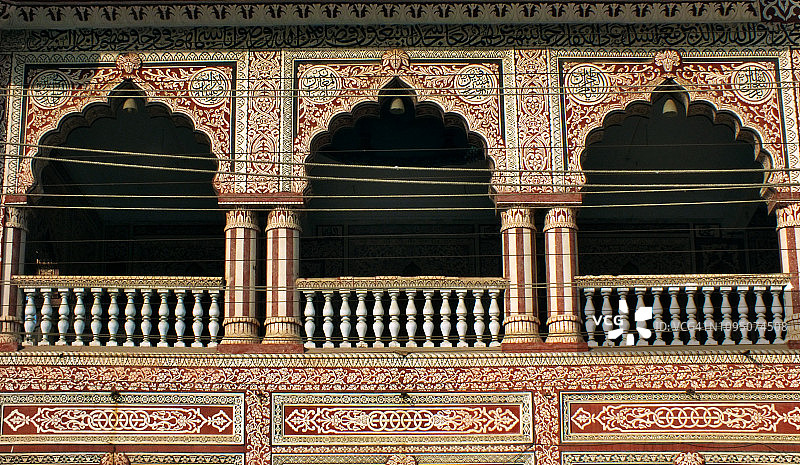 阿兰姆巴格清真寺：伊斯兰建筑典范图片素材