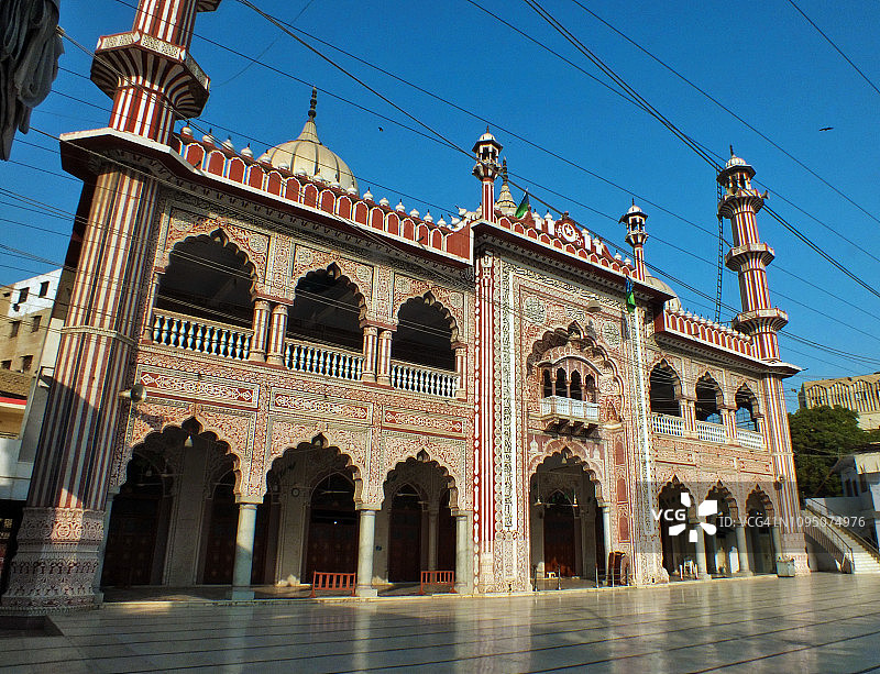 阿兰姆巴格清真寺：伊斯兰建筑典范图片素材