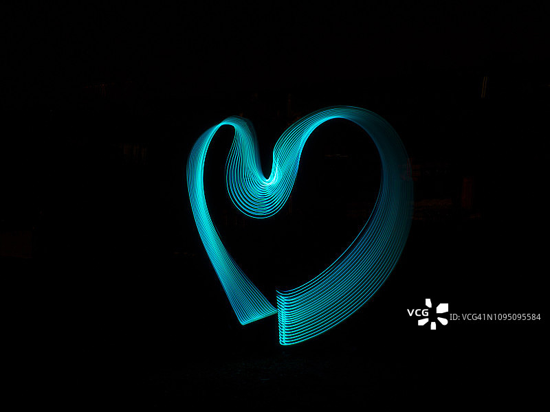 概念自然之心形图片素材