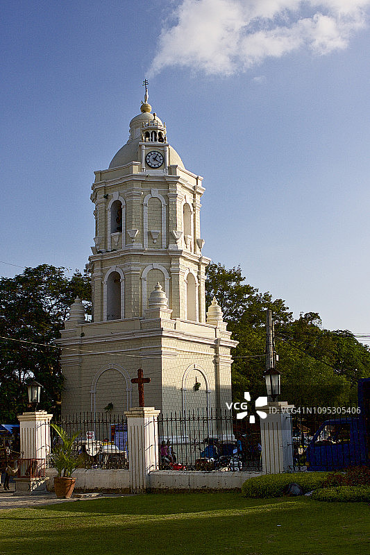 菲律宾维甘圣保罗大教堂钟楼图片素材
