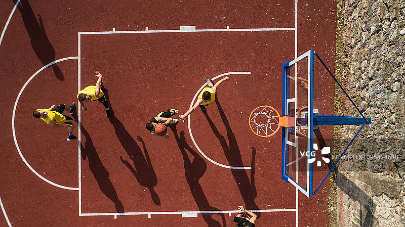 精彩篮球比赛图片素材