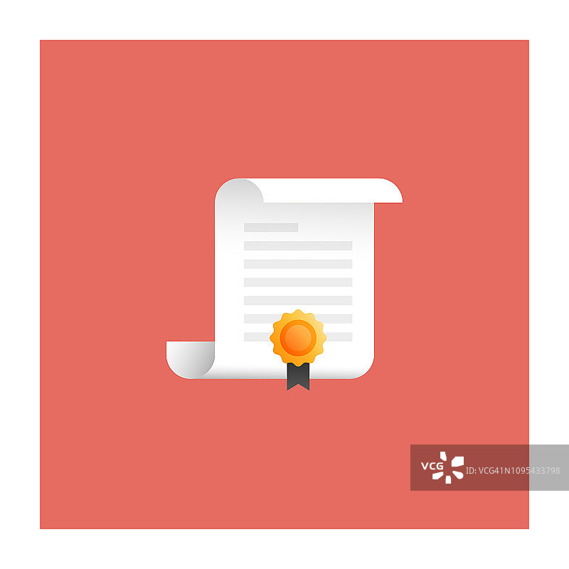 文凭图标图片素材