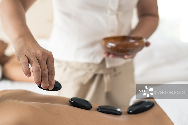 热石按摩图片素材