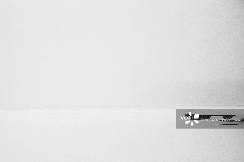 黑白冬季景观图片素材