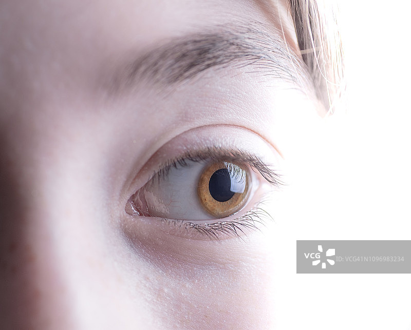 女孩的眼睛图片素材