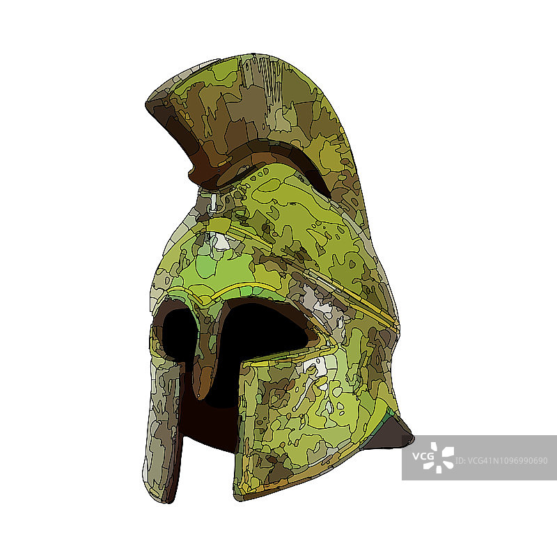 斯巴达头盔图片素材