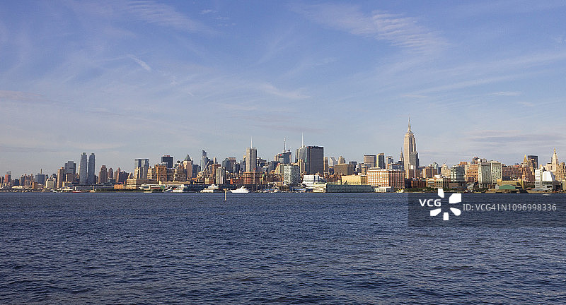 纽约市天际线图片素材