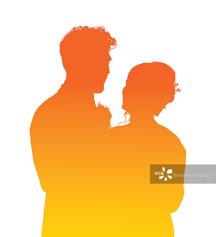 幸福的新娘新郎图片素材