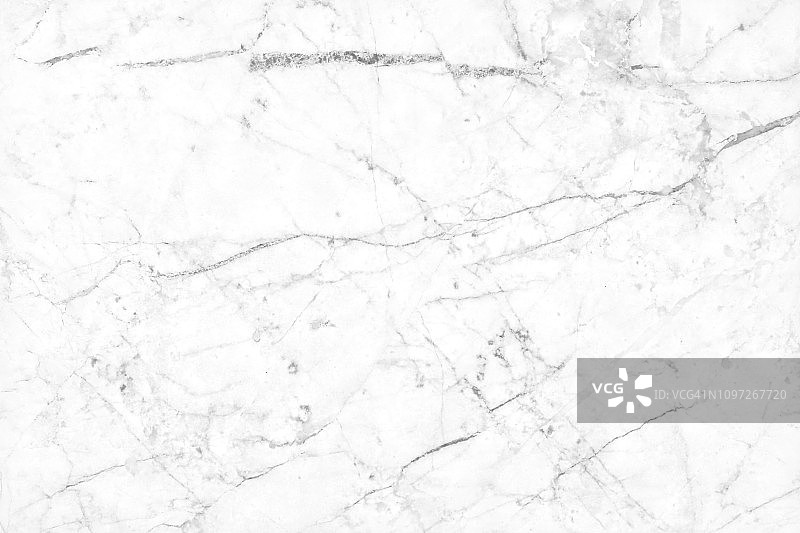 高分辨率白色灰色大理石纹理背景，抽象奢华的瓷砖石地板自然图案图片素材