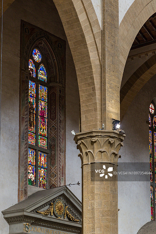 意大利佛罗伦萨圣十字圣殿图片素材