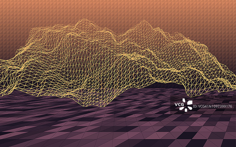 灵魂3D地形模拟横版图片素材
