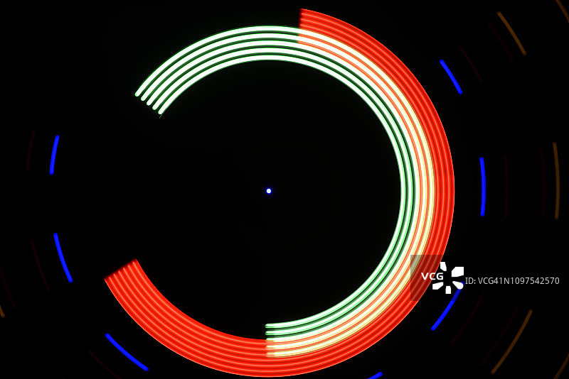 圆形灯光图片素材