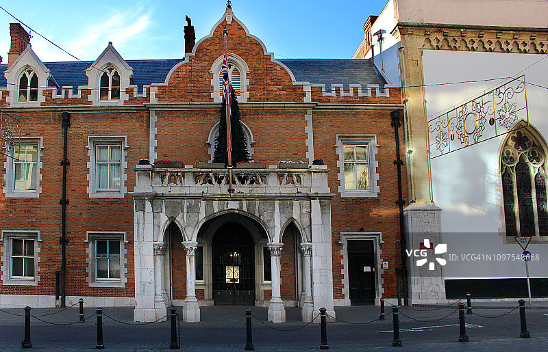 英国直布罗陀修道院图片素材