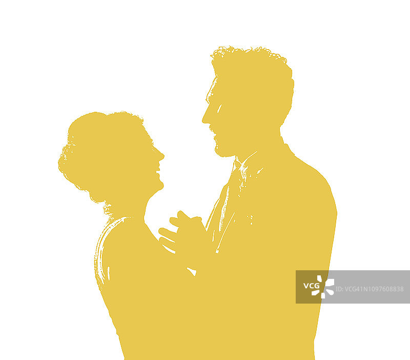 幸福的新娘和新郎图片素材