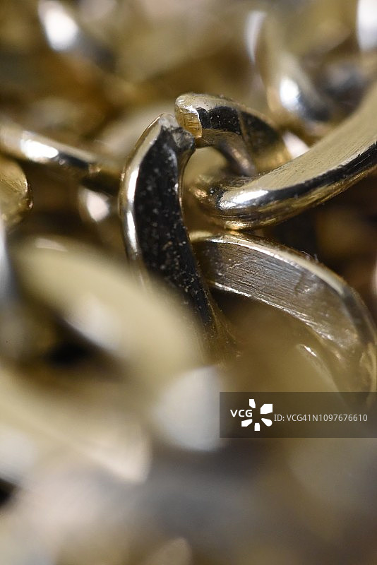 金色链条图片素材