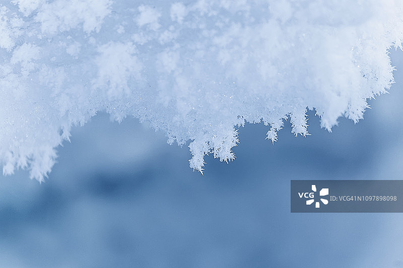 冬季雪景背景图片素材