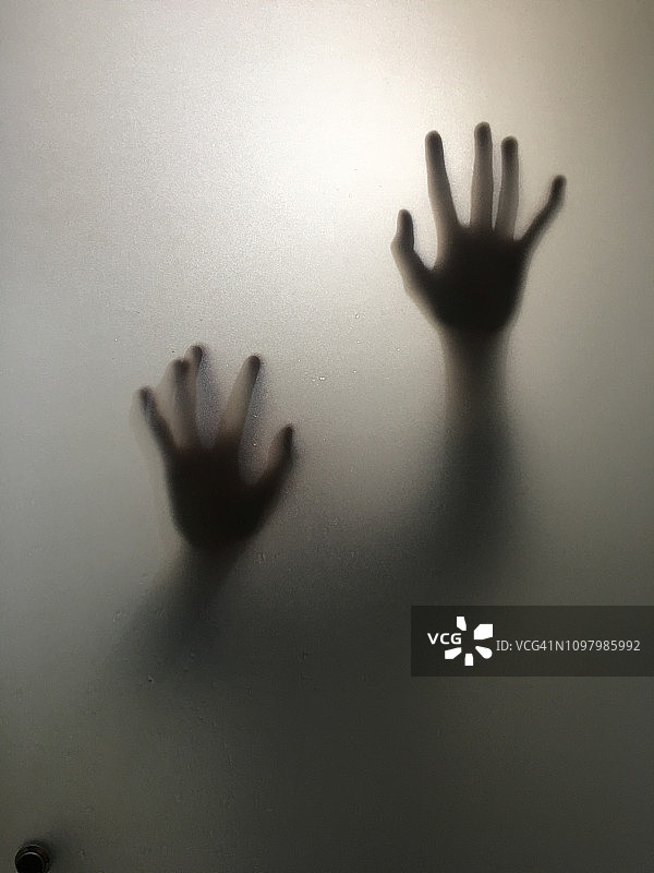 黑暗阴影之手图片素材