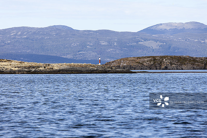 阿根廷火地群岛的比格尔海峡图片素材