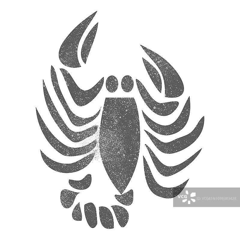 占星十二宫标志 - 天蝎座图片素材