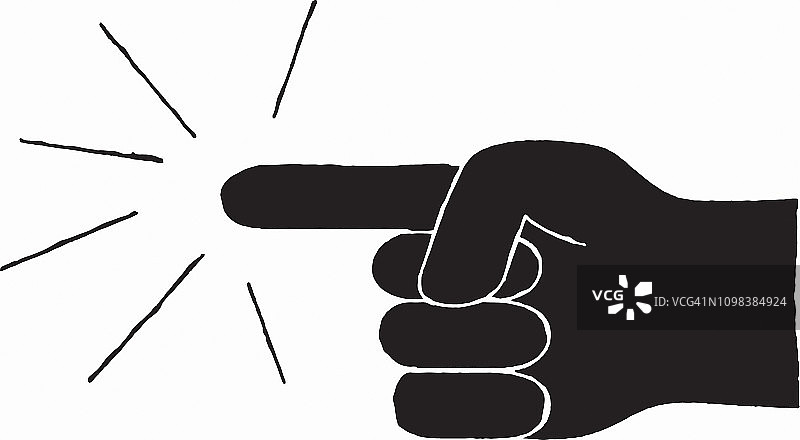 指着的手指图片素材