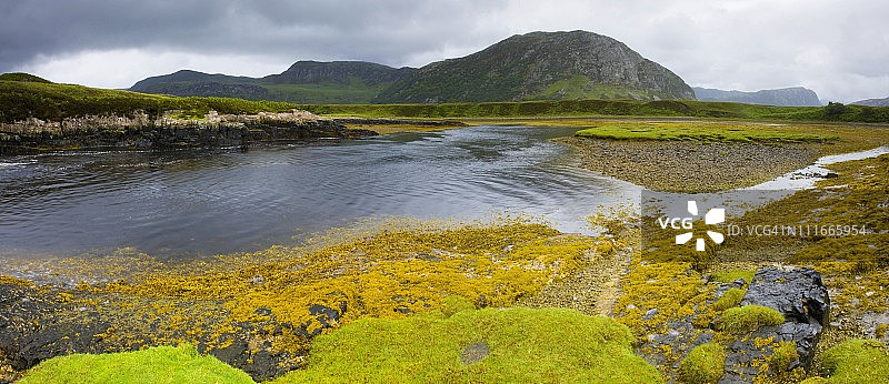 埃里博尔湖，苏格兰图片素材