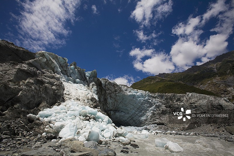 新西兰福克斯冰川图片素材