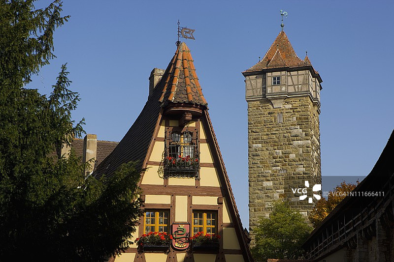 罗滕堡他是老古董，德国图片素材