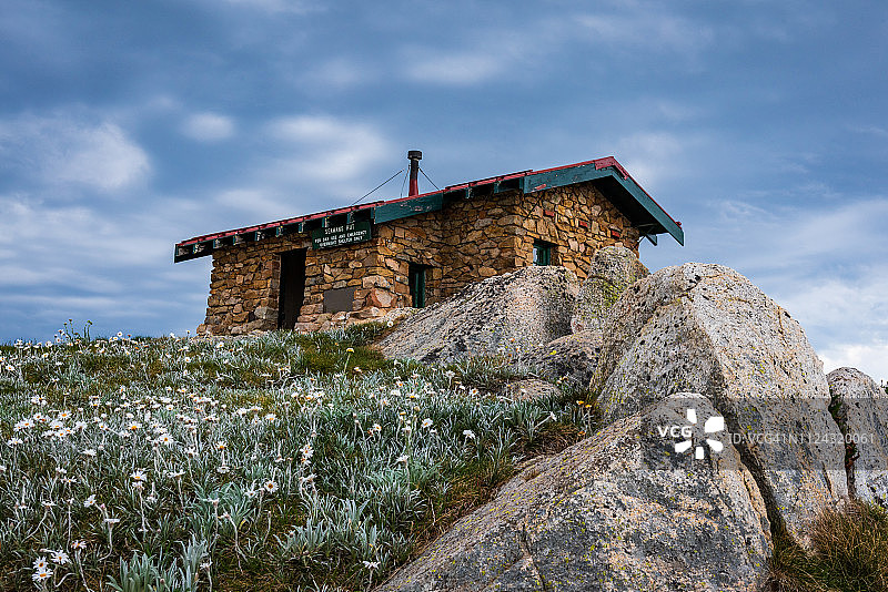 科修斯科国家公园水手小屋图片素材