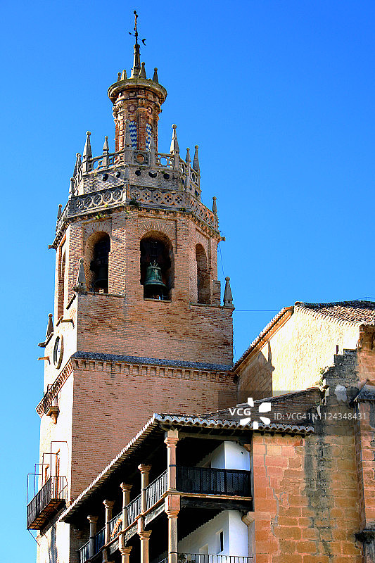 西班牙龙达圣玛利亚主教堂图片素材