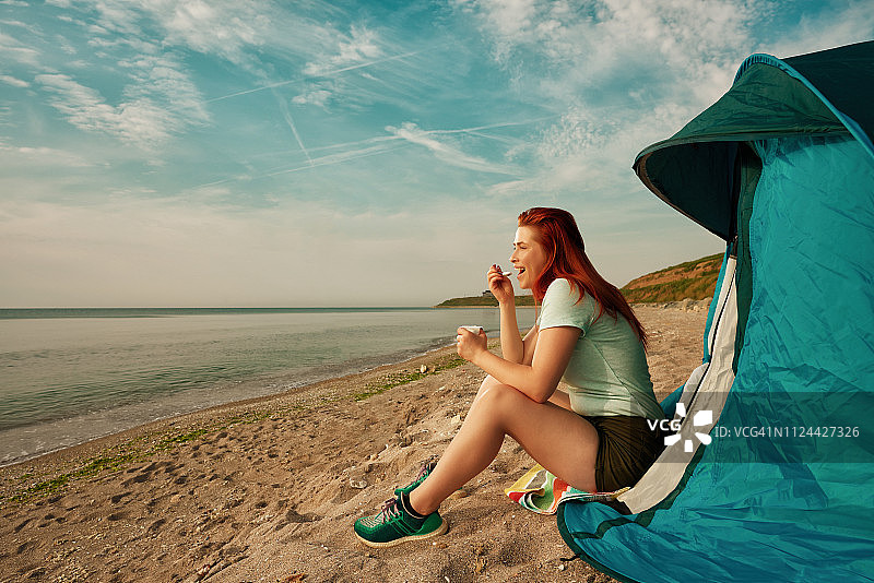 冒险和无忧无虑的时光图片素材