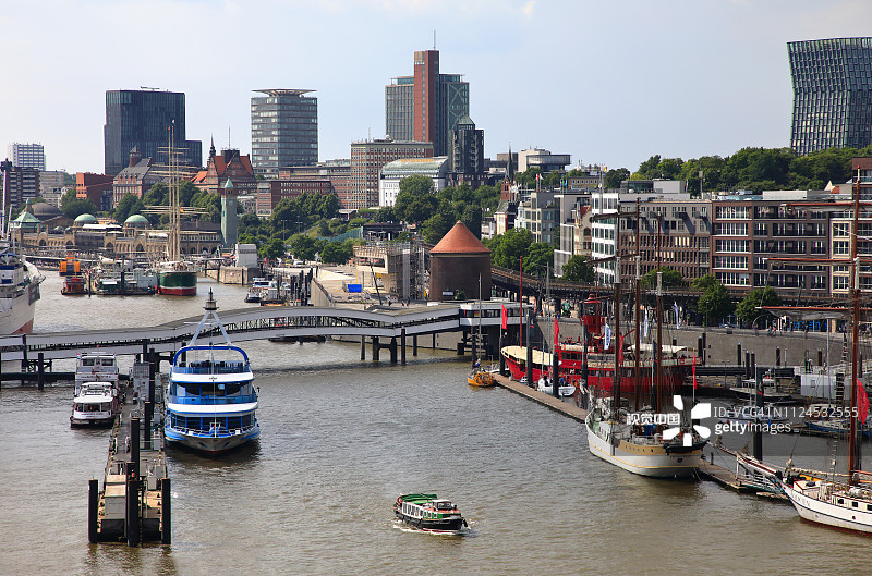 汉堡滨水区图片素材