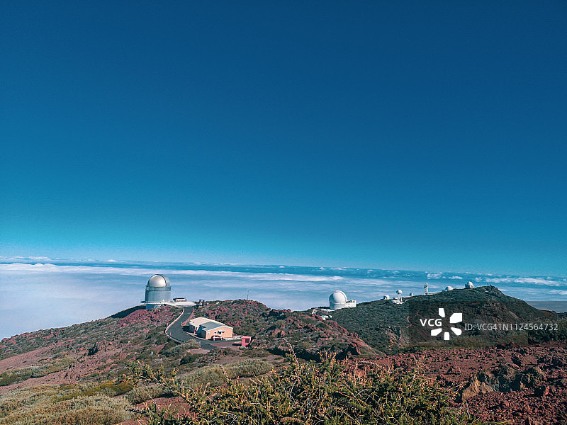 罗克德洛斯穆察乔斯天体物理天文台图片素材