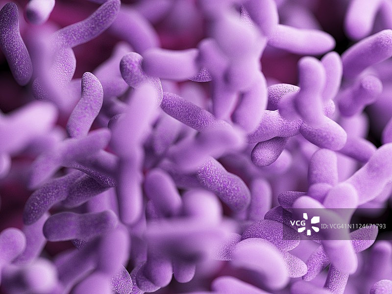 细菌插画图片素材