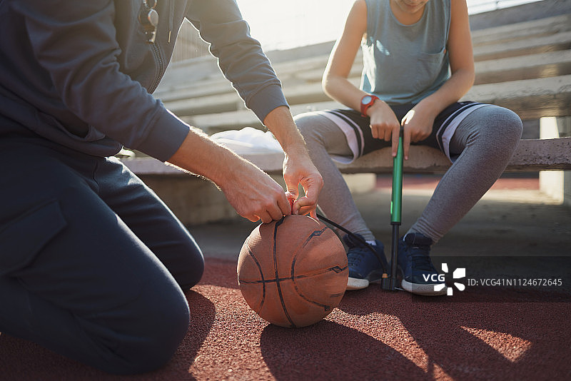 准备好上场的球图片素材