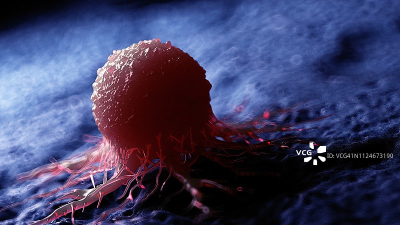 癌细胞插画图片素材