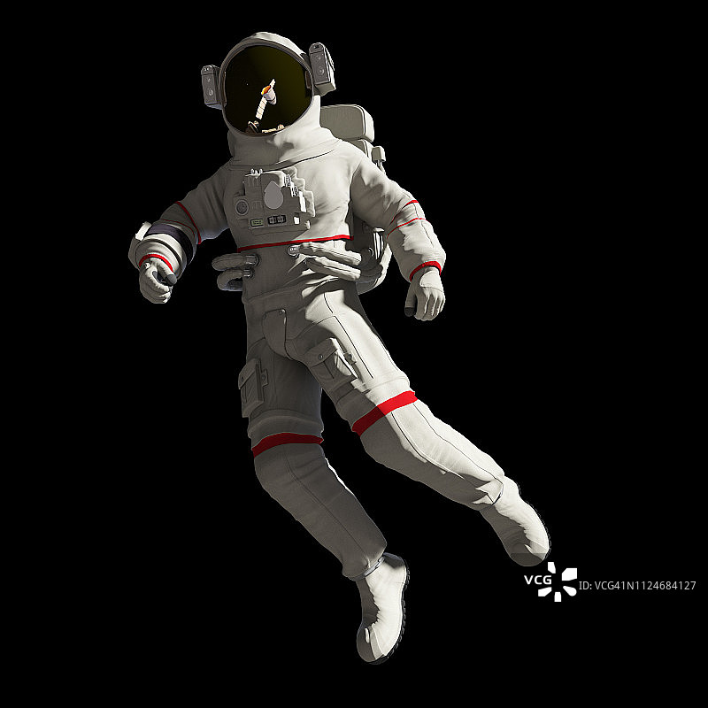 太空宇航员插画图片素材