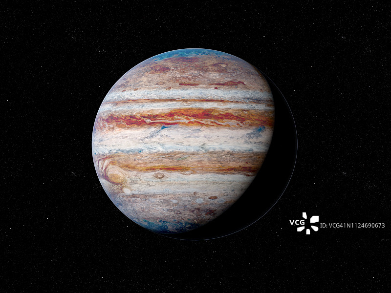 木星插画图片素材