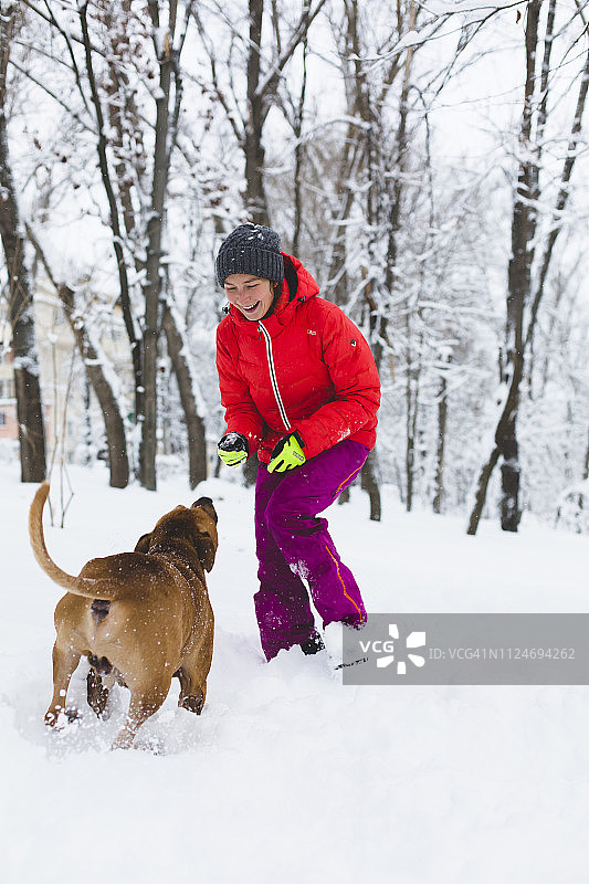 冬天的乐趣图片素材