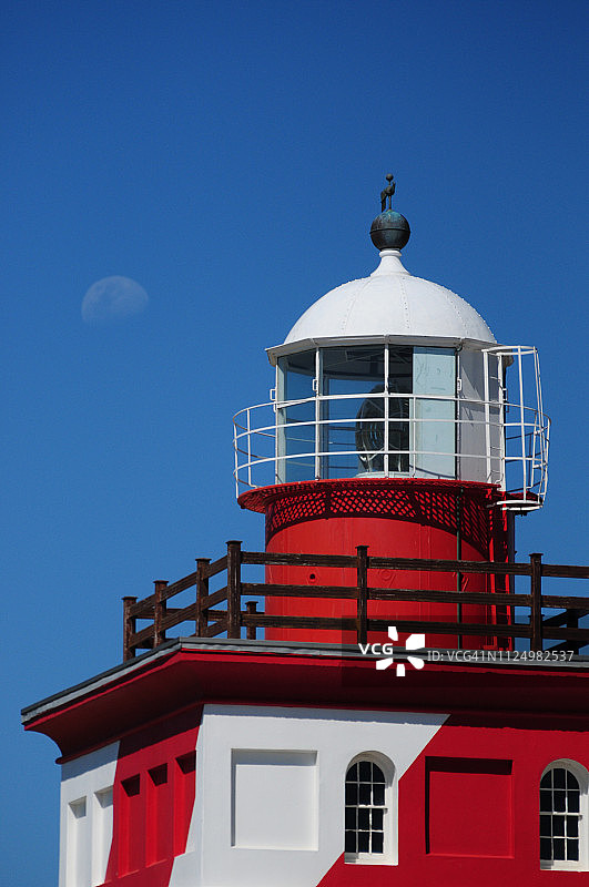 绿点灯塔图片素材