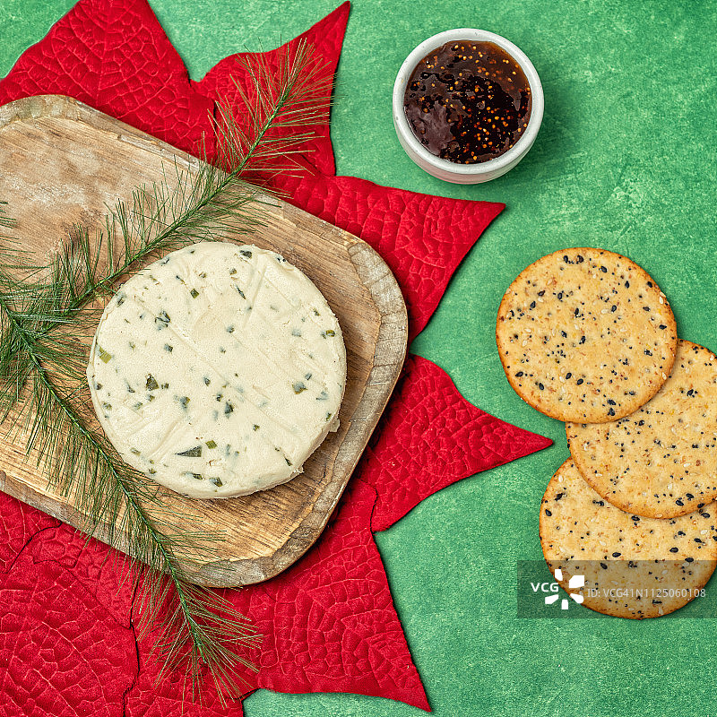 奶酪和饼干图片素材