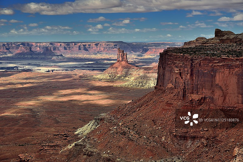 峡谷地国家公园的广阔图片素材