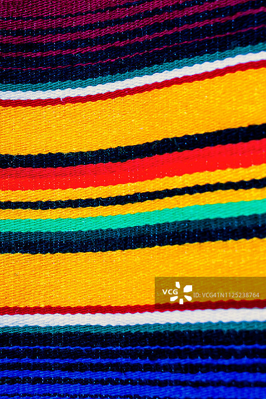 来自瓦哈卡的墨西哥纺织品图片素材