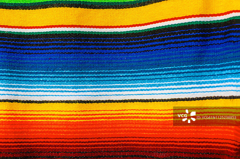 来自瓦哈卡的墨西哥纺织品图片素材