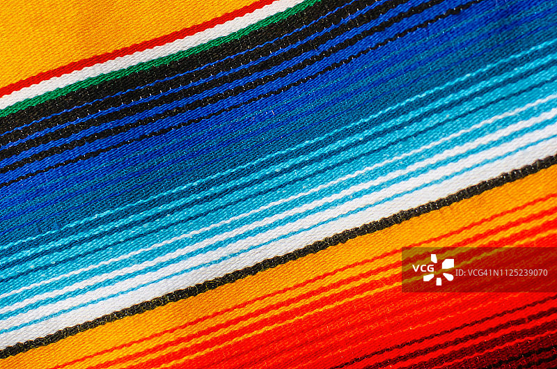 来自瓦哈卡的墨西哥纺织品图片素材